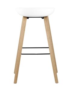 Стул барный LIBRA SOFT БЕЛЫЙ 2 шт