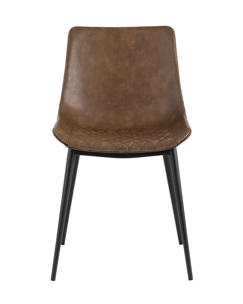 Стул TEXAS экокожа коричневый 2 шт.