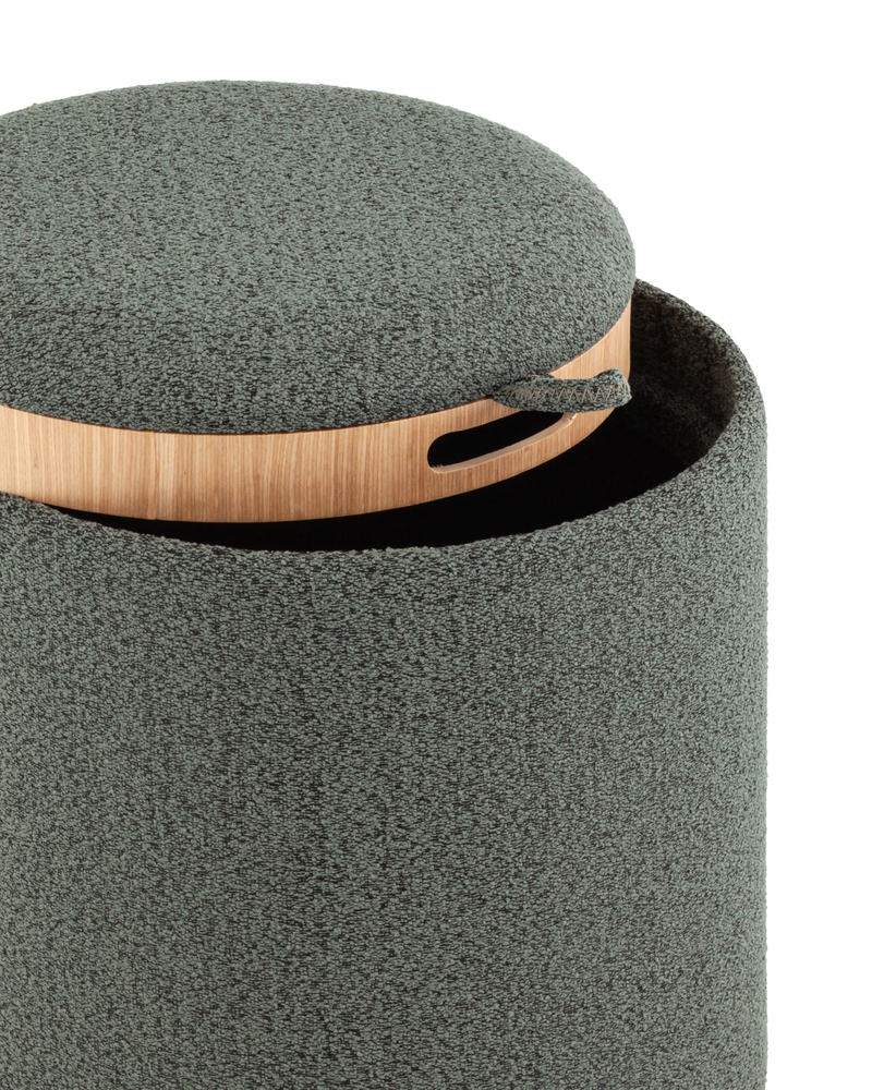 Пуф-столик с ящиком