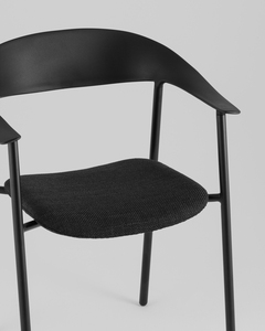 Стул пластик с подушкой