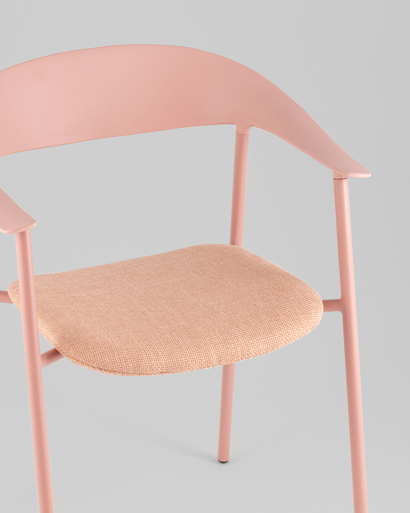 Стул пластик с подушкой