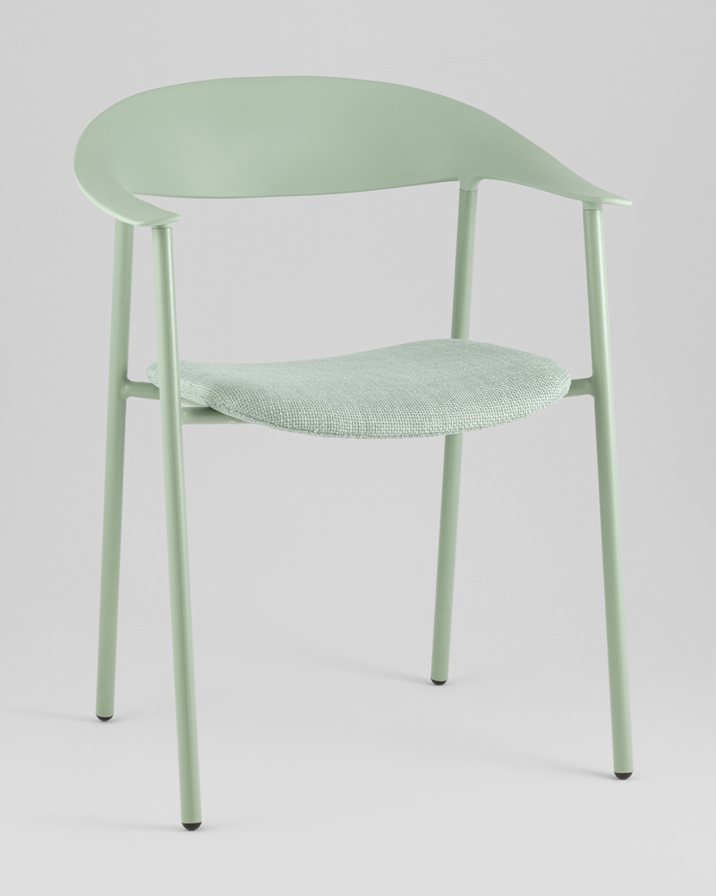 Стул пластик с подушкой