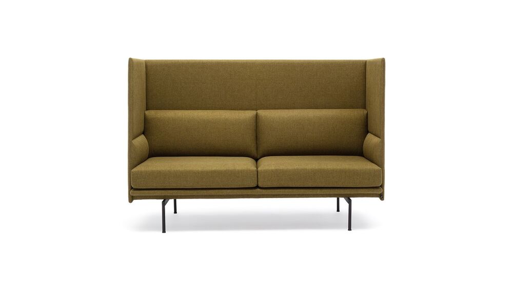 Диван двухместный c высокой спинкой