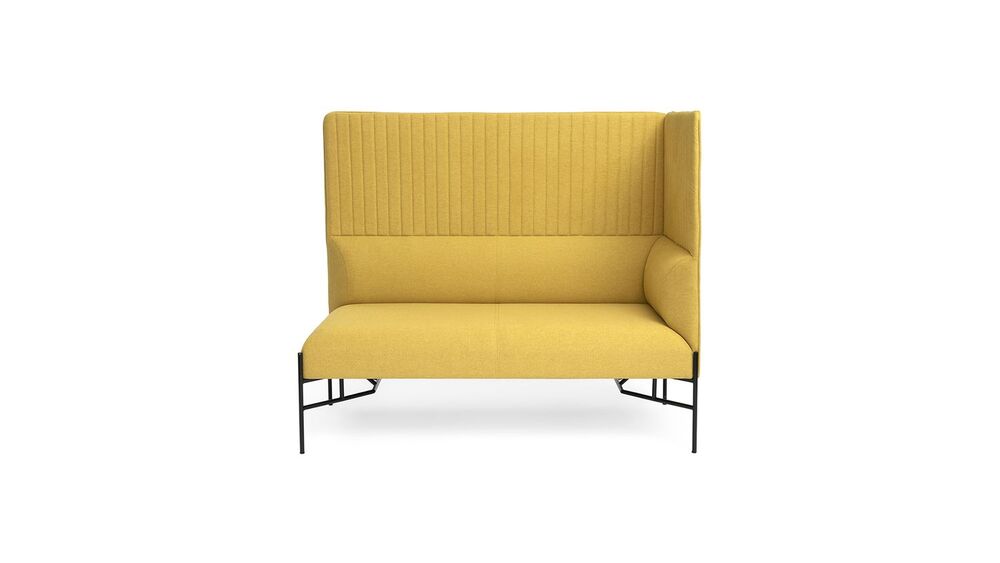 Диван трехместный с высокой спинкой с правым подлокотником