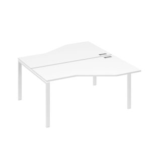 Рабочая станция со столами (2х160) Техно на каркасе UNO