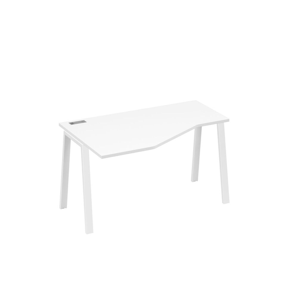 Стол эргономичный левый "Техно" на металлокаркасе TRE