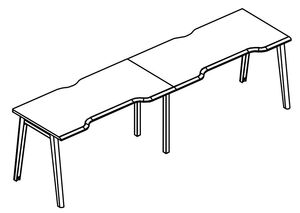 Рабочая станция Симметрия опоры МТ 1 скос (2х120)