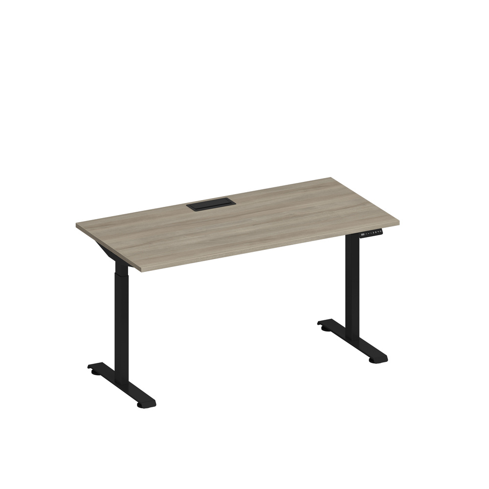 Стол письменный на электроприводе с заглушкой