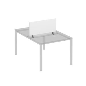 Экран для рабочей станции 100 на сером металлокаркасе КФ