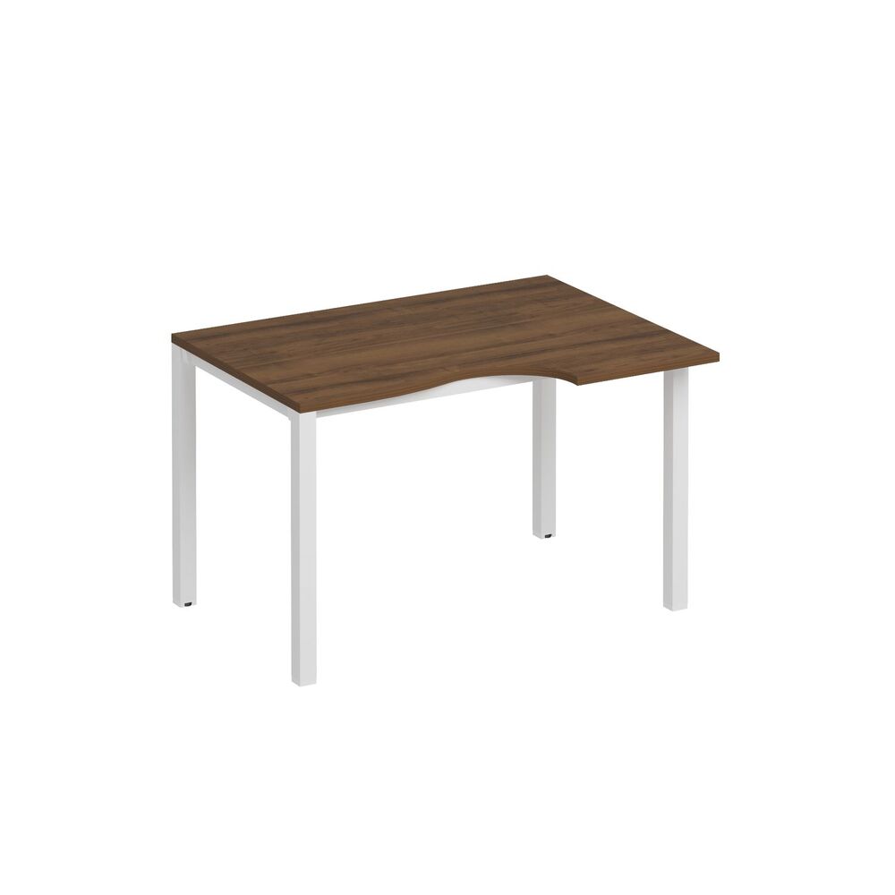 Стол эргономичный правый на металлокаркасе КФ