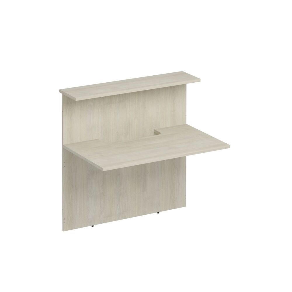 Модуль ресепшен прямой с вырезом  без опор