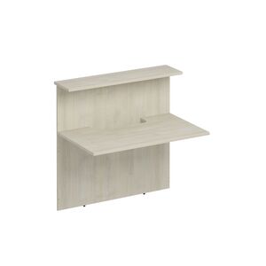 Модуль ресепшен прямой с вырезом  без опор