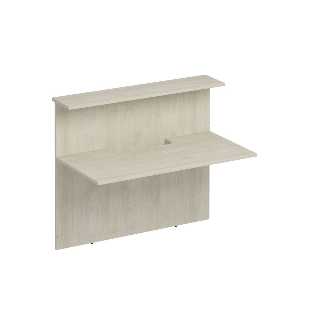 Модуль ресепшен прямой с вырезом  без опор