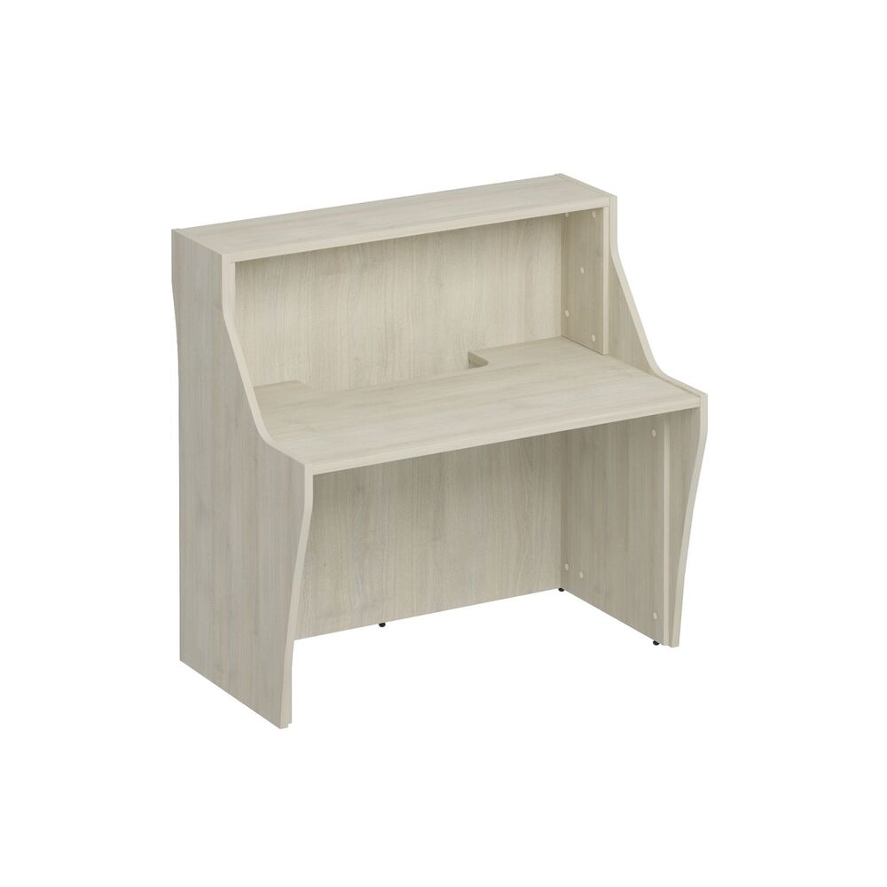 Стойка ресепшен прямая с вырезом