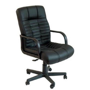 Кресло для персонала Атлант H (низкая спинка) кожа