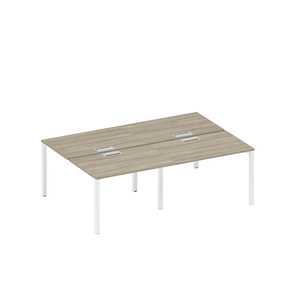 Рабочая станция на металлокаркасе, столешницы с заглушкой (4*120)