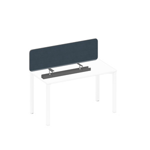 Экран настольный фронтальный тканевый с кабель-каналом