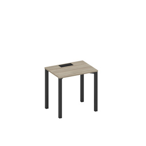 Стол письменный на металлокаркасе, столешница с заглушкой