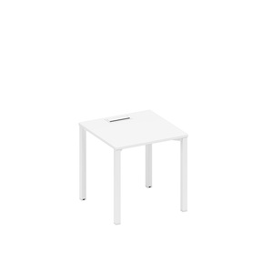 Стол письменный на металлокаркасе, столешница с заглушкой