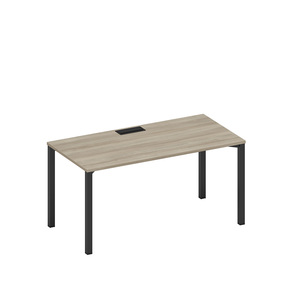 Стол письменный на металлокаркасе, столешница с заглушкой